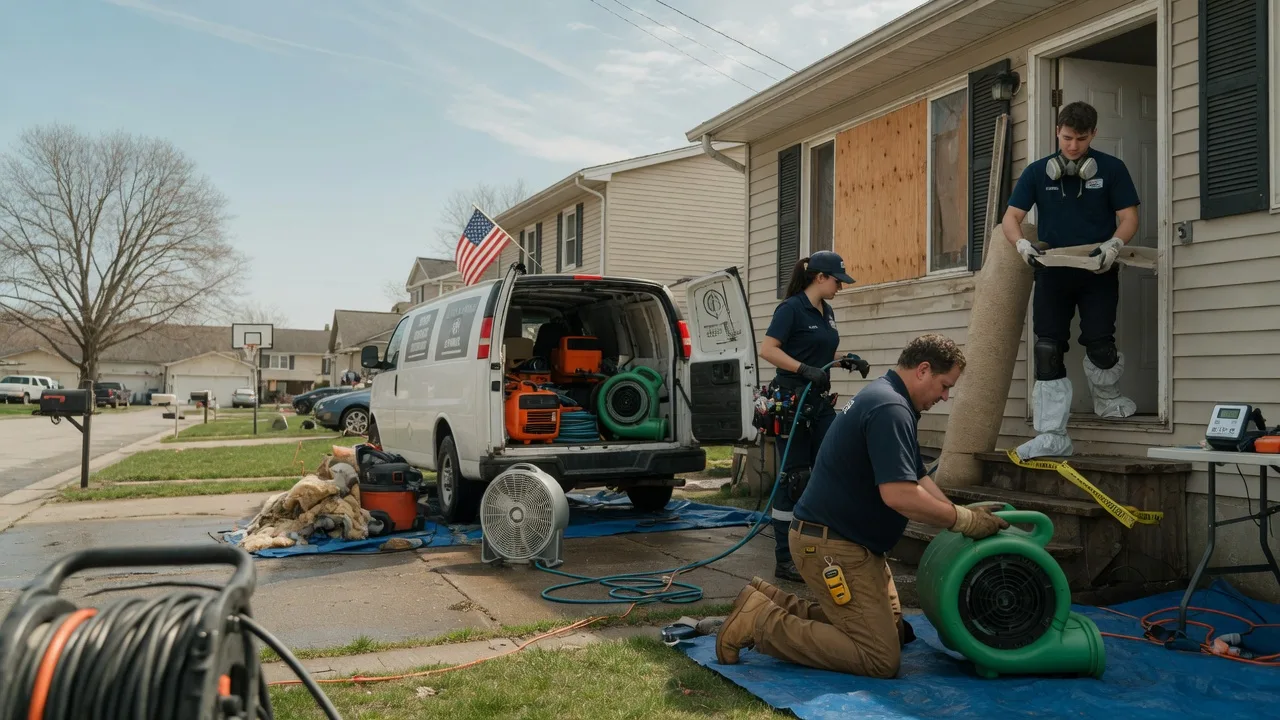 Water Damage Restoration in Butler, IN near me
